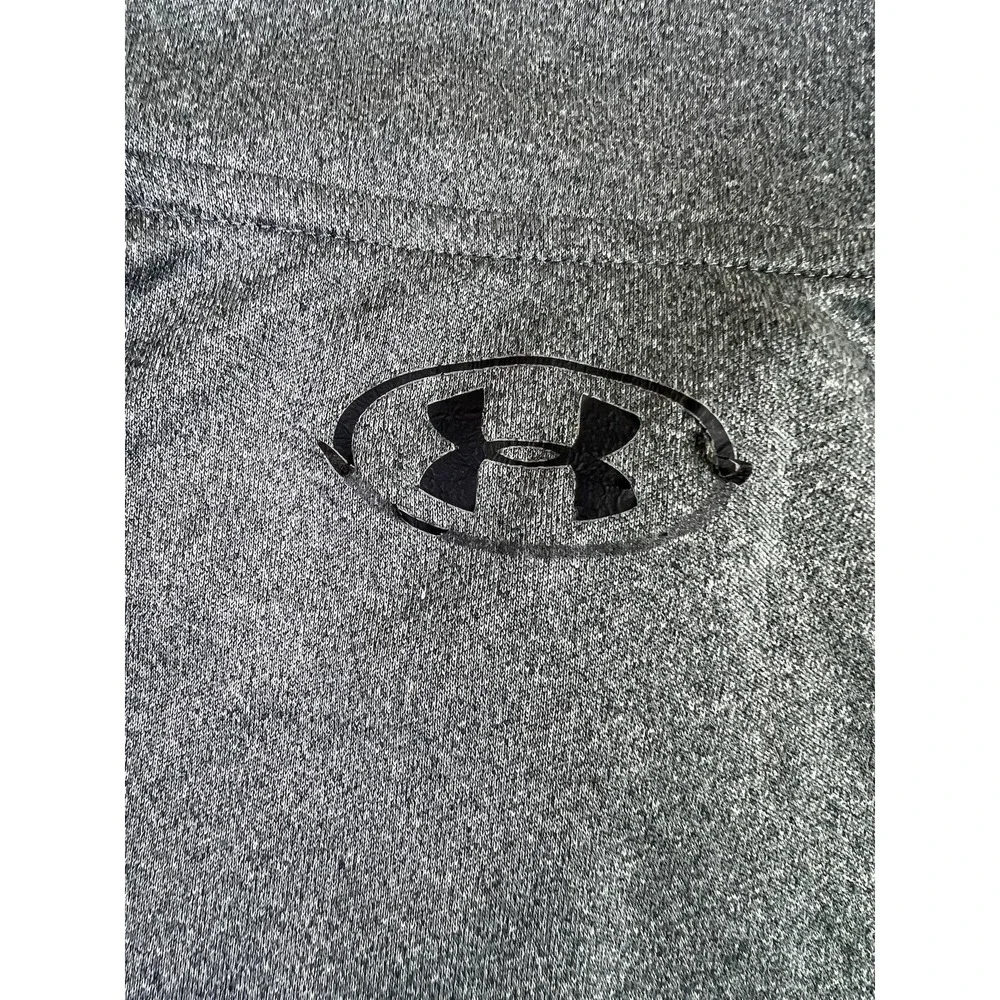 Under Armour Pullover Mens Large Gray HeatGear Velocity‎ 2.0 1/2 Zip 1345712